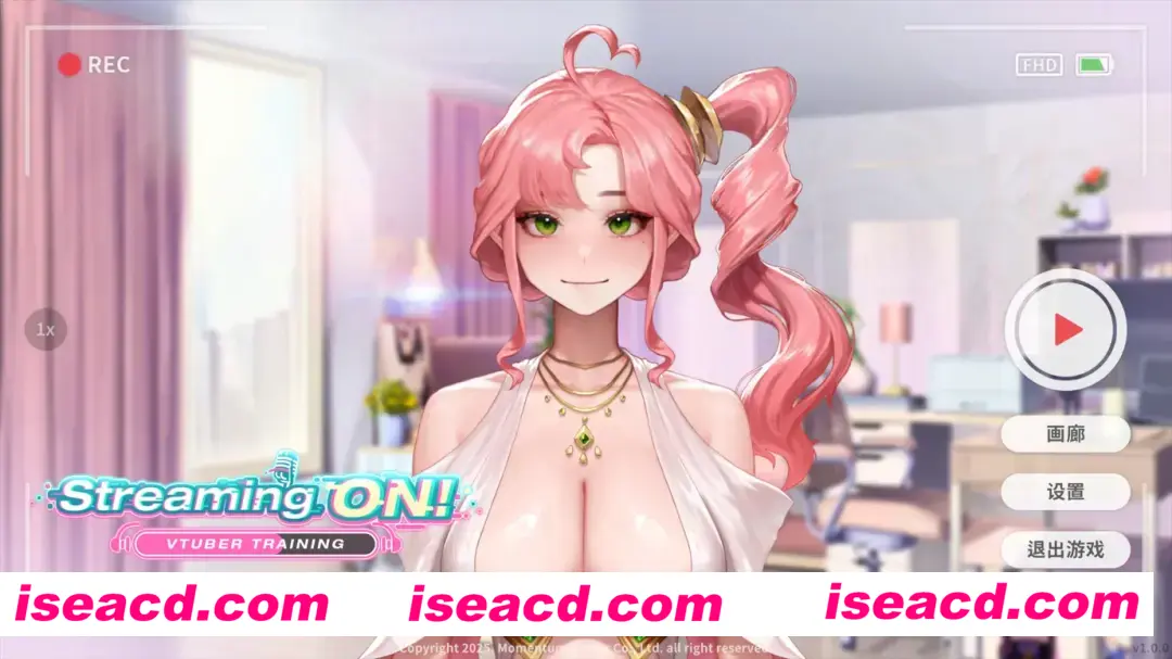 【日系SLG/官中/动态】直播开始!VTuber 训练 Streaming ON! VTuber Training 官方中文步兵版【698M】