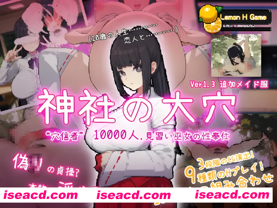 【互动SLG/汉化/NTR】 神社的大穴 神社の大穴 ver1.3 汉化版【561M】