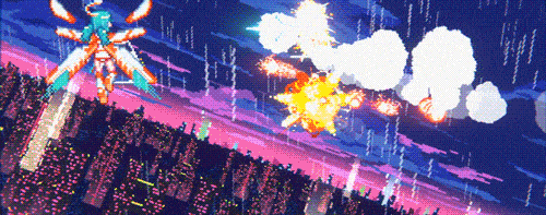 【弹幕STG/中文/2.5D像素】《幻耀的羽毛 / Mirage Feathers》 官方中文版【800M/新作】