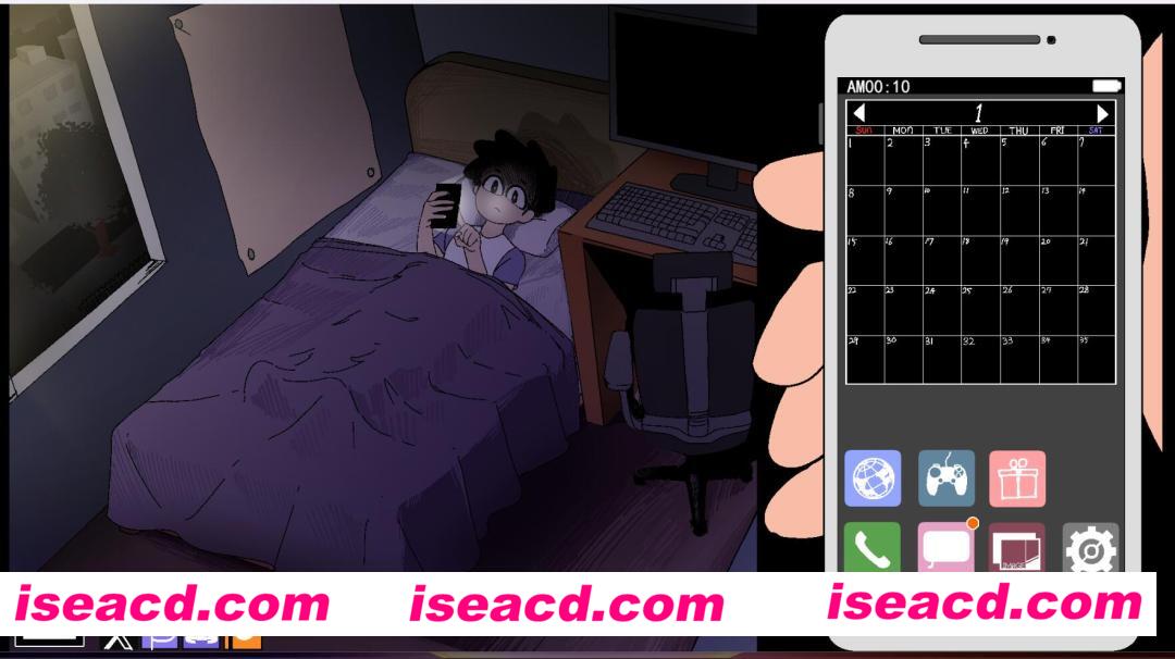 【互动SLG/AI汉化/步兵】AlArm V0.4 给小女生发短信的话就会被妈妈惩罚！AI汉化步兵版【1.3G】