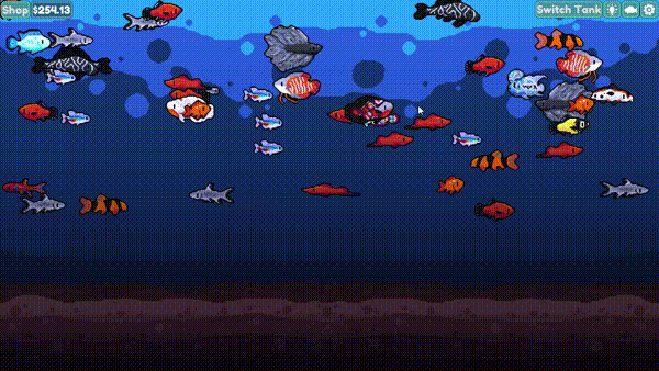 【休闲放置SLG/中文/像素】轻松水族馆/Chillquarium V1.3.3 官方中文版 【400M/新作】