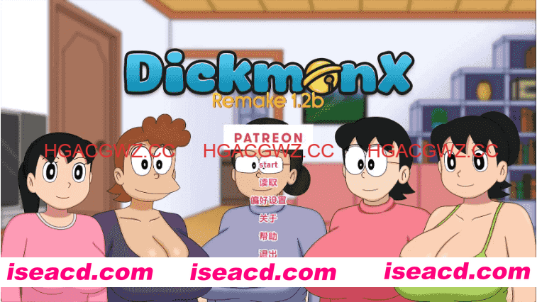 【同人SLG/汉化/动态】盯裆猫重制v1.2b AI版【PC+安卓/863M/更新】DickmonX Remake [v1.2b]