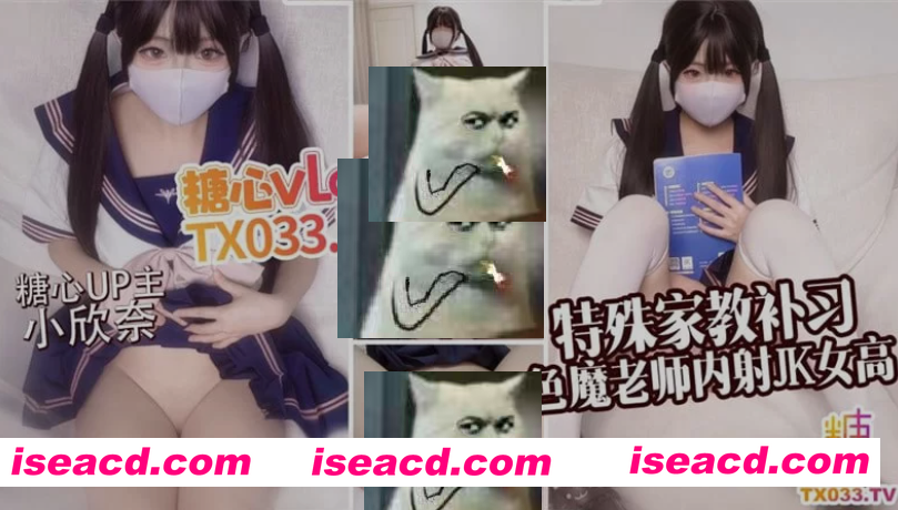 [视频/中文/步兵] 糖心VlogUp主 小欣奈 : 特殊家教❤️色魔老师金钱攻克JK女 [1V] [1.8G]