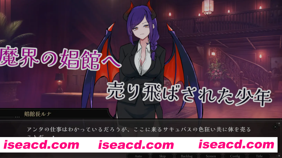 [日式SLG/AI汉化] 魅魔专用！逆推妓院！ サキュバス専用！逆レ○プ娼館へようこそ AI汉化版 [2.3G/新作]