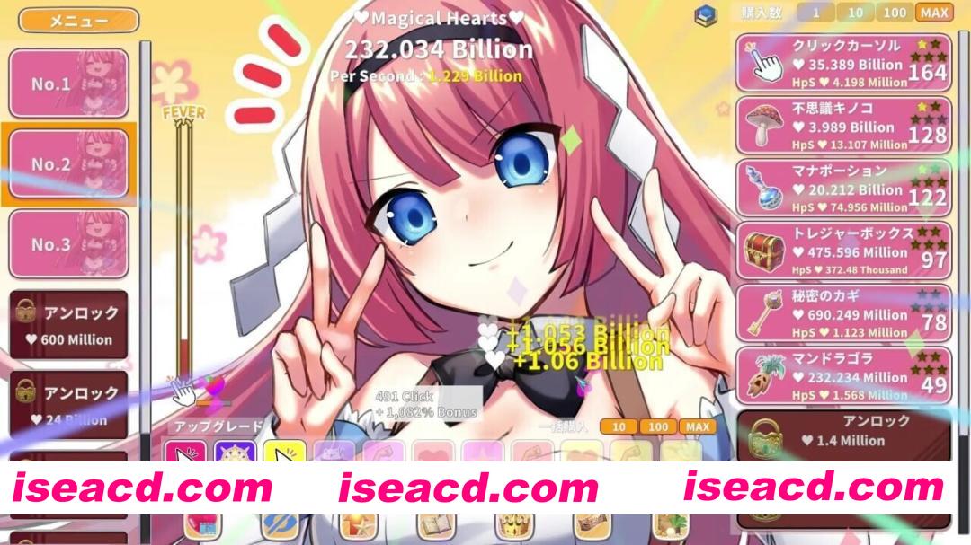 [互动SLG/官中/全动态] 终极可爱♥️点击器 Kawaii Clicker Reborn v2.0 官方中文版 [1G/新作]